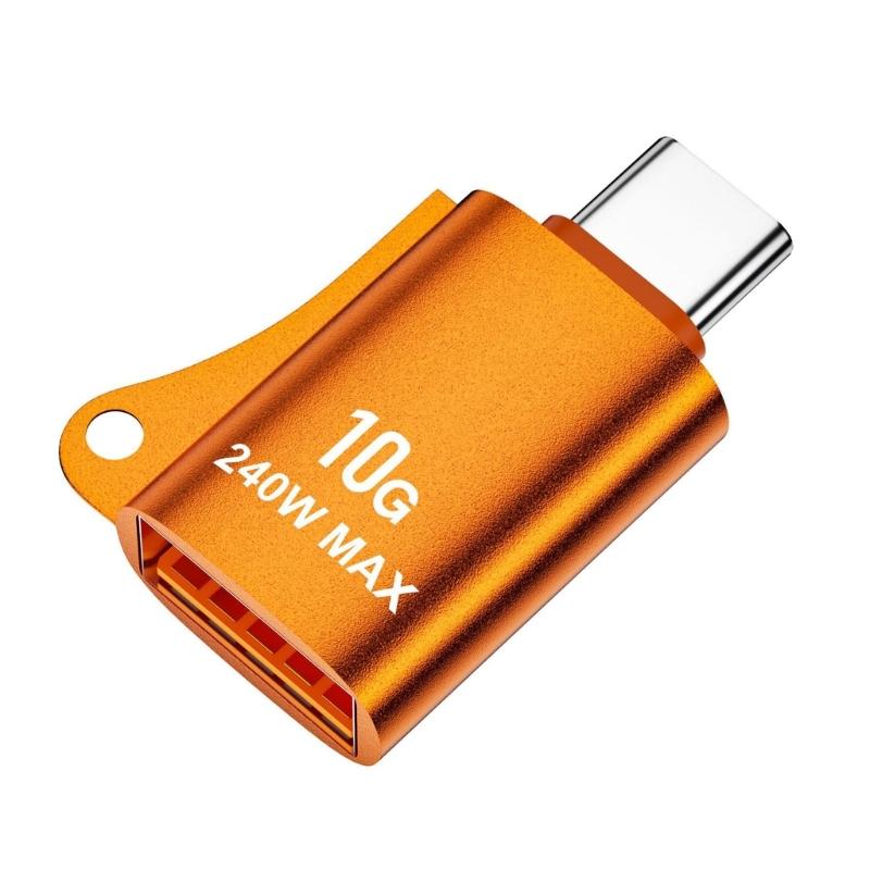 Металлический USB C Type C Папа к USB 3.0 Мама OTG Адаптер-конвертер для синхронизации данных и зарядки для камер, телефонов, ноутбуков