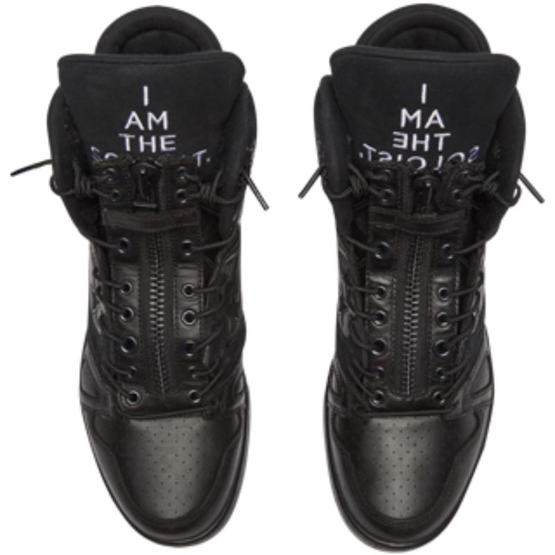 Thesoloist x Converse ERX 260 HI Кожаная коллаборация Спортивные высокие ретро баскетбольные кроссовки Унисекс Черный