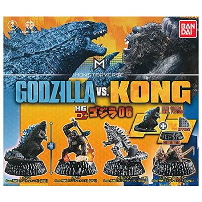 Годзилла HG Годзилла 06 Полный набор из 4 штук Bandai D+