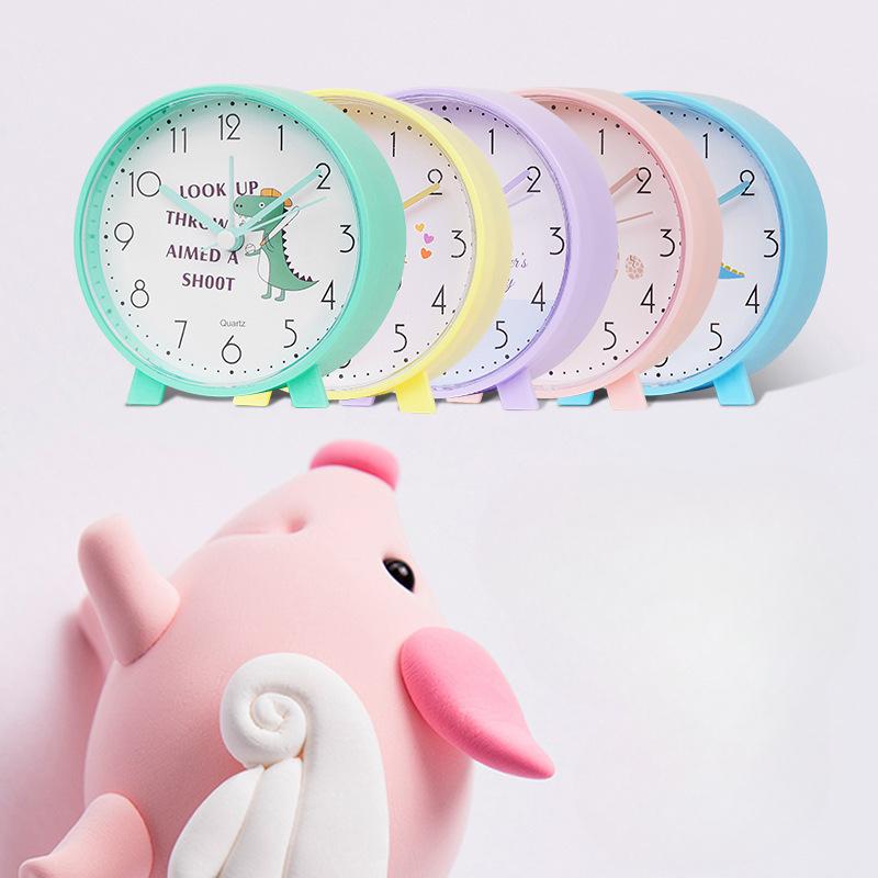 Корейская версия маленького будильника, милые креативные модные студенческие часы, прикроватные для спальни, офисные электронные часы