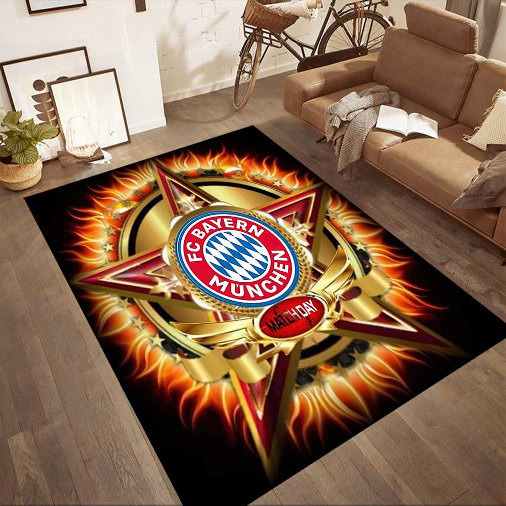 Квадратные ковры Champion Fc Bayern München — отличный выбор для гостиных, спален, домашнего декора и в качестве подарков.