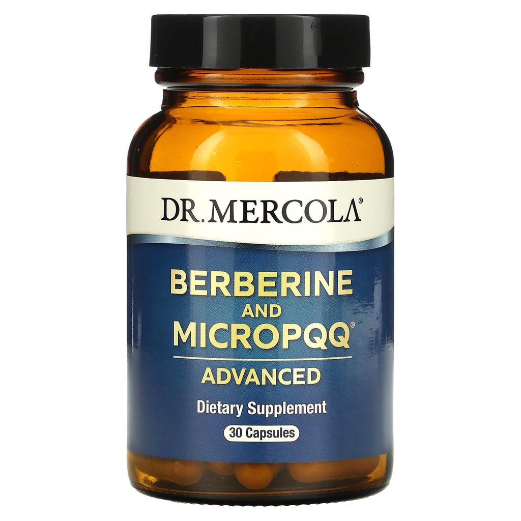 Dr. Mercola Berberine and MicroPQQ Advanced, 30 Capsules