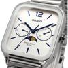 Casio CASIO Стандартные аналоговые мужские часы с фазами Луны MTP-M305D-7AV Металлический ремешок Серебристый (Зарубежная модель) [Параллельный импорт]