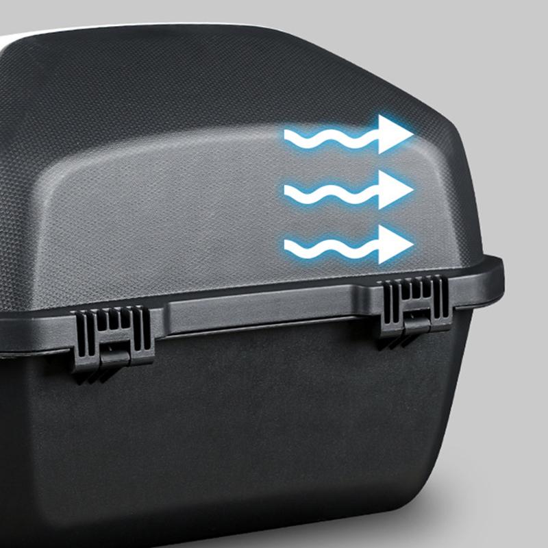 Электромобили Задний ящик Большая емкость Гладкая поверхность Цвет Блокировка для мотоцикла