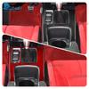 Для Honda Civic Type R 11-го поколения FL5   2024 2025 Настоящая мягкая наклейка из углеродного волокна Панель переключения передач автомобиля LHD RHD Внутренняя отделка