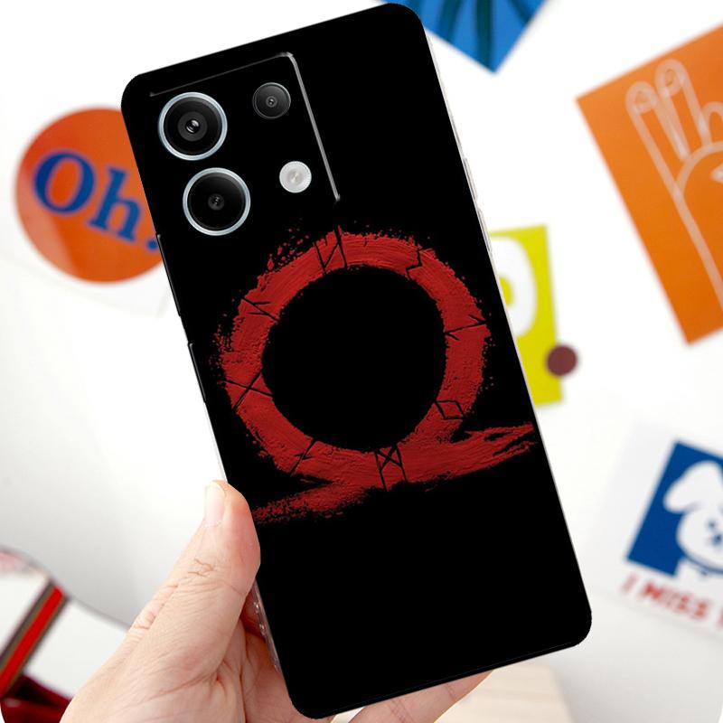 Чехол God of War для Xiaomi Redmi Note 14 Pro 10 11 12 13 Pro 11S 12S Чехол для Redmi 15 14C 12C 10C 13C