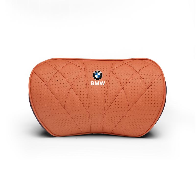 Автомобильная подушка для головы поддержка шеи чехлы на автосиденья подголовник для BMW серии i3 i4 G07 G06 G05 G02 G01 F48 F39 G42 G30 G20 G26 F01 F02