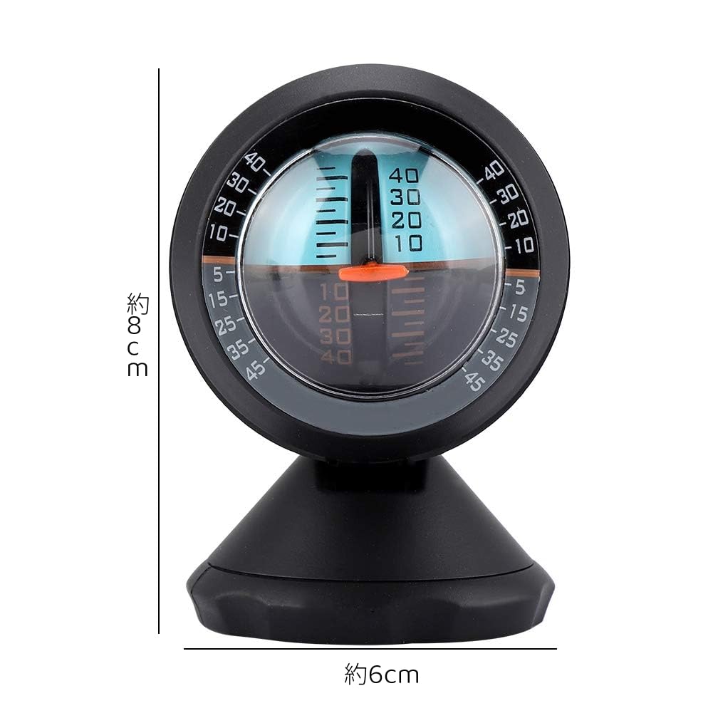 Yosoo Инклинометр, Измеритель уклона, Автомобильный инклинометр, Автомобильный инклинометр, Высокая точность, Уровнемер, Градиент, Балансир