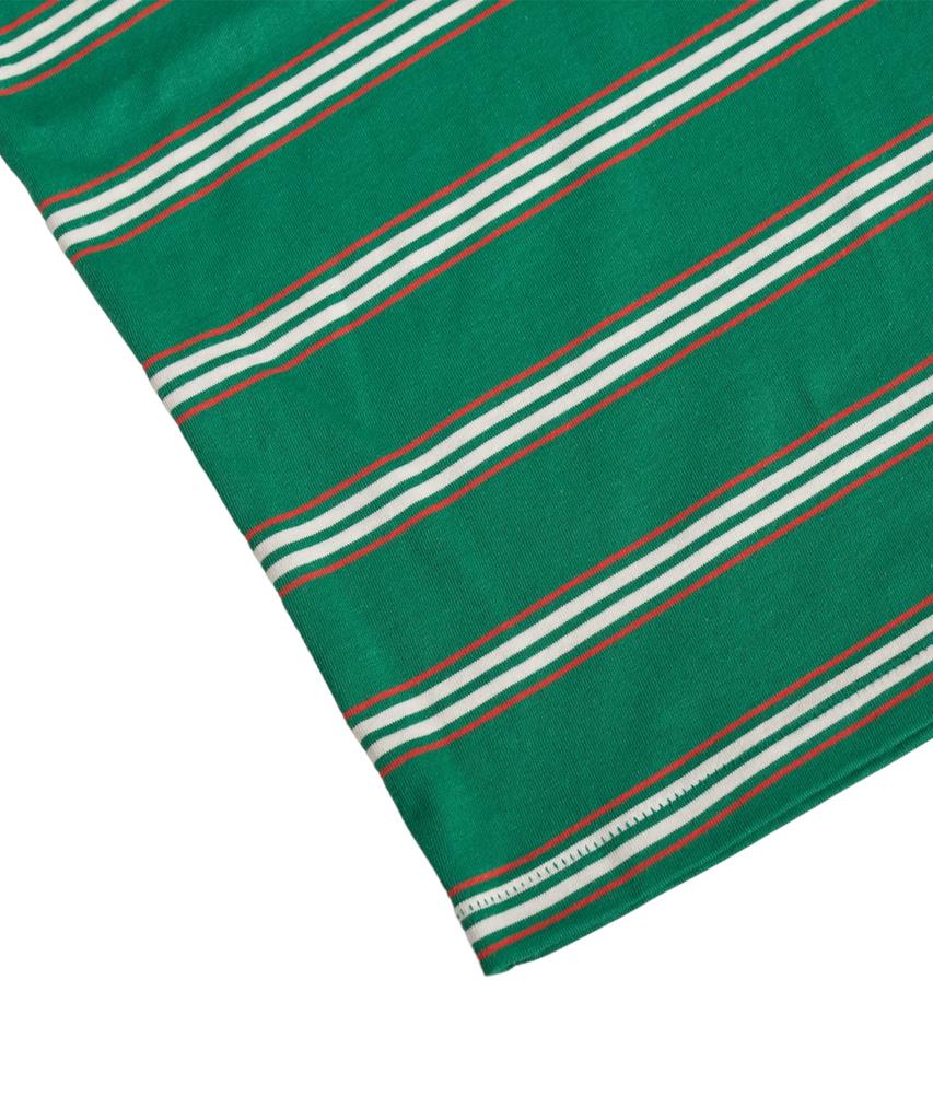 SAAI Multi-Stripe Tee Green