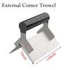 Stainless Steel Corner Trowel Drywall Corner Shaping Tool Putty Scraper Cement Finishing Construction Tool Putty Spatula