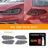 Высокое разрешение для Volkswagen VW Golf 7 8 MK7 2014-2025 Автомобильная фара черная защитная пленка задний фонарь прозрачная наклейка TPU