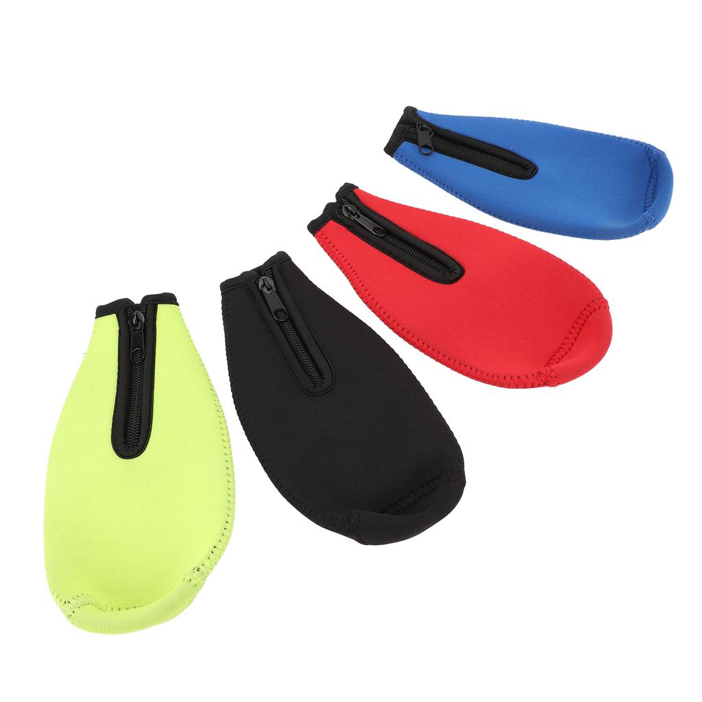 4 шт. изоляционный рукав для пивных бутылок, изоляционная куртка на молнии для бутылок, толстый чехол для охладителя пивных бутылок