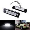 1 Pair LED License Plate Light 63261372766 for BMW 3 Series E30 5 Series E28 E12