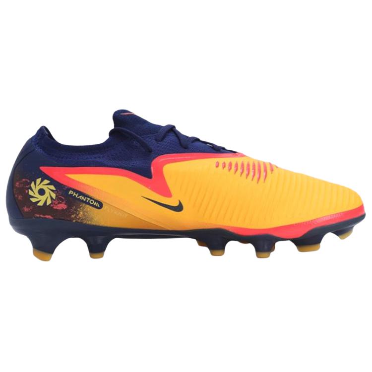Nike Phantom 6 Slip Resistant Abrasion Resistant Soccer Shoes Unisex Yellow Sneakers IB3094-800