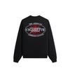 Kith For Cigarette Racing Legend Nelson Crewneck Black Men Tops KHM033332-001