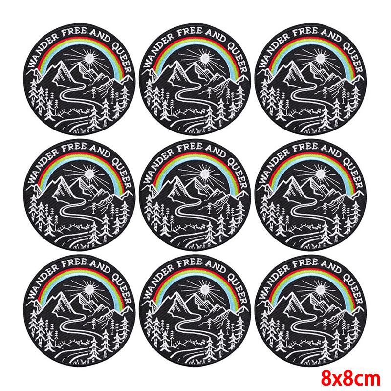 10 шт./лот, оптовая продажа, вышивка, железные нашивки для одежды, нашивки для одежды, куртки, декор, аппликация, принадлежности для шитья