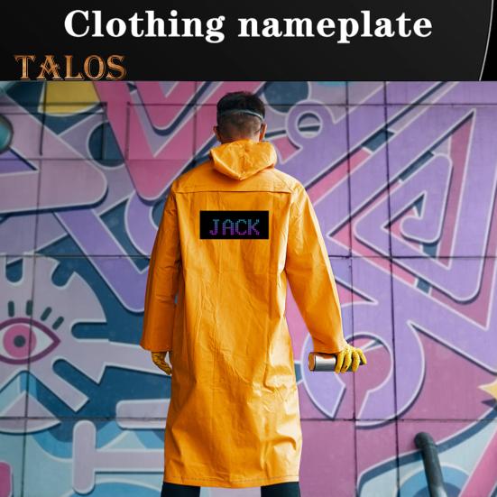 Прокручивающийся светодиодный дисплей, программируемый гибкий для матричной панели, интеллектуальное управление с помощью приложения, пользовательский текст, анимация узора, цифровые вывески, огни для автомобиля