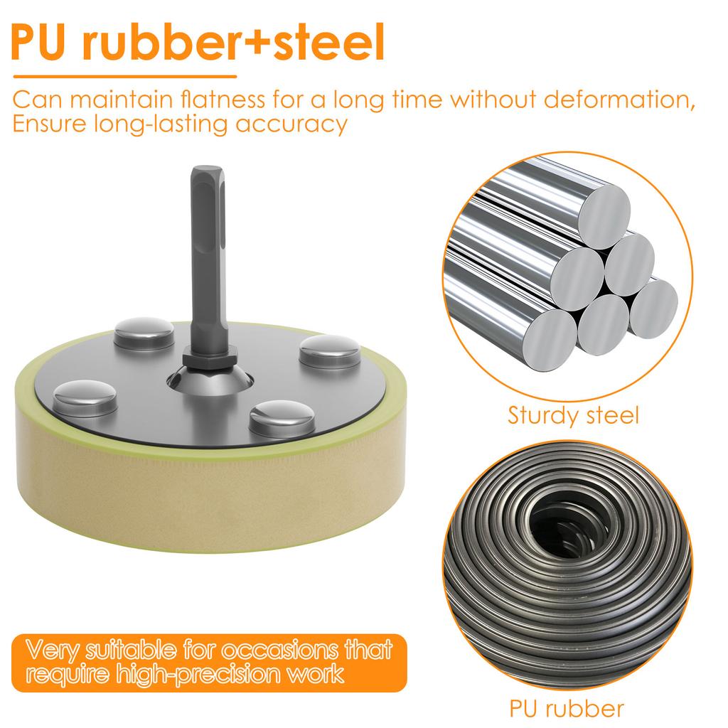 Инструмент для выравнивания плитки с системой привода от электромолотка, вращающийся на 360°, портативный выравниватель напольной плитки