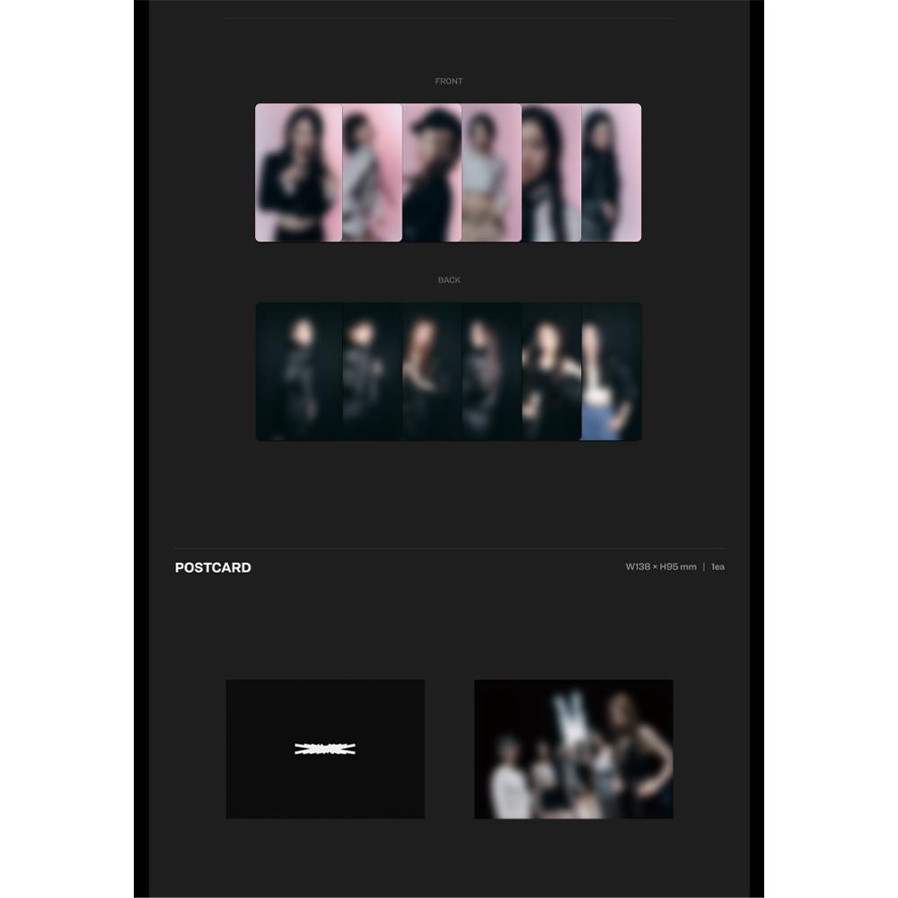 LE SSERAFIM FEARLESS Monochrome Bouquet Первый мини-дебютный альбом