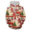 Funny Santa Claus Graphic Sweatshirts Merry Christmas Gifts 3D Printed Hoodies For Men Clothes Xmas Elk Y2k Kids Tracksuit Hoody