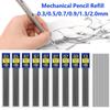 6 Boxes 0.3/0.5/0.7/0.9/1.3/2.0/3.0mm Mechanical Pencil Lead  Writing Accessories