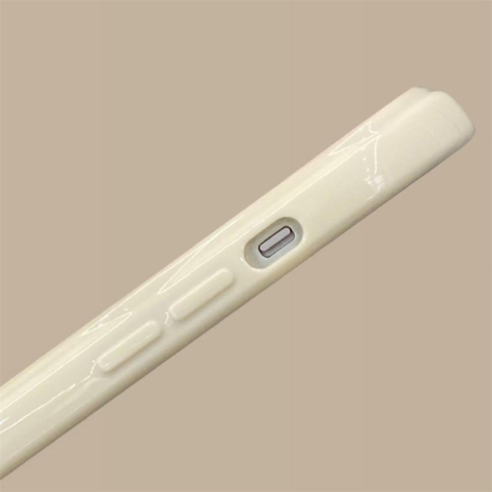 Корейский милый чехол для телефона с 3D пушистыми брикетами для iphone 15 14 13 12 11 Pro MAX X XS XR 7 8 Plus SE 3, волнистый мягкий плюшевый чехол для девочек