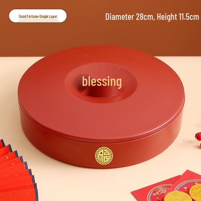 Дом Гостиная Коробка для демонстрации фруктов и закусок - Праздничная фруктовая тарелка и конфетница