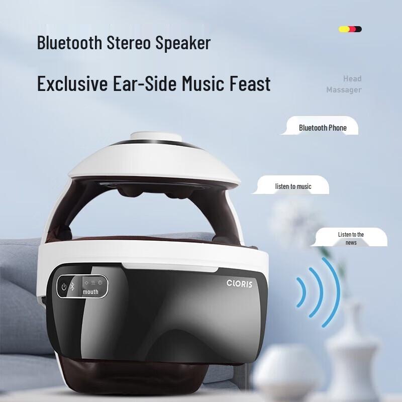 CLORIS Smart Head and Eye Massager Helmet