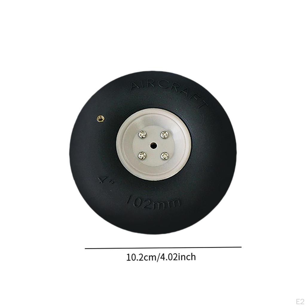 RC Airplane Wheel Parts Supplies Professional Easy to Install Model Fixed Wing Wheels