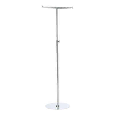 Вешалка Tamatosi Коммерческая Сверхпрочная Хромированная Стойка, Использование, Назначение, Сборная, Узкая, Т-образная,