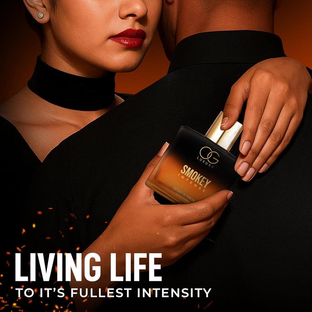 OG Luxury Первый и Самый Стойкий Парфюм Индии Smokey Intense Extrait De Parfum | Роскошные Ароматы | Ноты Виски, Уда и Корицы |