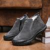 Fashion Winter Boots Men Shoes Outdoor Slip On Comfortable Plush Fur Ankle Botas Men Boots Sneakers Men Flats Zapatos De Hombre
