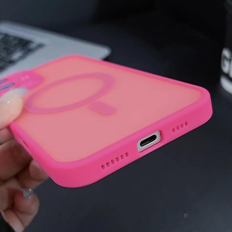 Роскошная защитная пленка для объектива из стекла, магнитный чехол для iPhone 16 15 14 Plus 11 12 13 Pro Max 16Pro 15Pro Max, полупрозрачная матовая крышка