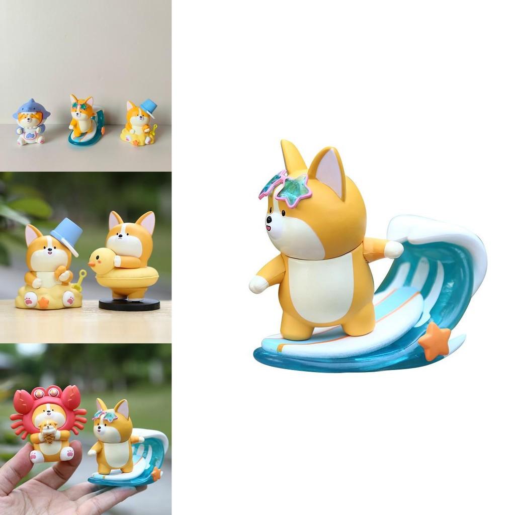 Корги Креативная ПВХ Фигурка Блайнд Бокс Подарок для Коллекционеров и Любителей Собак