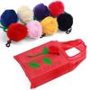 Storage Eco Reusable Travel Grocery Foldable Shopping Rose Flower Storage