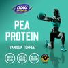 Now Foods Sports, Pea Protein, Vanilla Toffee, 2 Lbs (907 G)