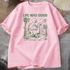 Unisexs Stylish Graphic Tshirt  Versatile 100 Pure Cotton Printed Loosefit  Comfortable  Simple Shortsleeve Top