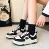 Весна 2024 года, новые маленькие белые туфли, женская обувь для сноуборда, универсальная обувь для весны и осени, высококачественная обувь для отдыха и спорта в кампусе
