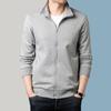 Jacket Men's Stand-up Collar Jacket Simple Sweatshirt Middle-aged Trendy Men's Outdoor Sports Work Clothes Top