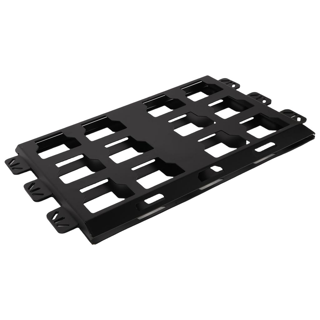 Комплект из 2 монтажных пластин, совместимых с ящиком для инструментов Milwaukee Packout, 100 фунтов, цельнометаллические пластины для хранения инструментов и