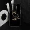 D-Dark O-Owl O-Night Чехол для телефона iPhone 17,16,15,14,13,12,11 Plus,Pro Max,XS,Красочный Серебряный Чехол для телефона Funda Cover