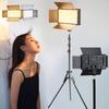 LED Photo Studio 3200K-5600K Video Fill Lamp Light Panel Photography Lighting With Tripod for Live Streaming Youtube Tiktok Volg