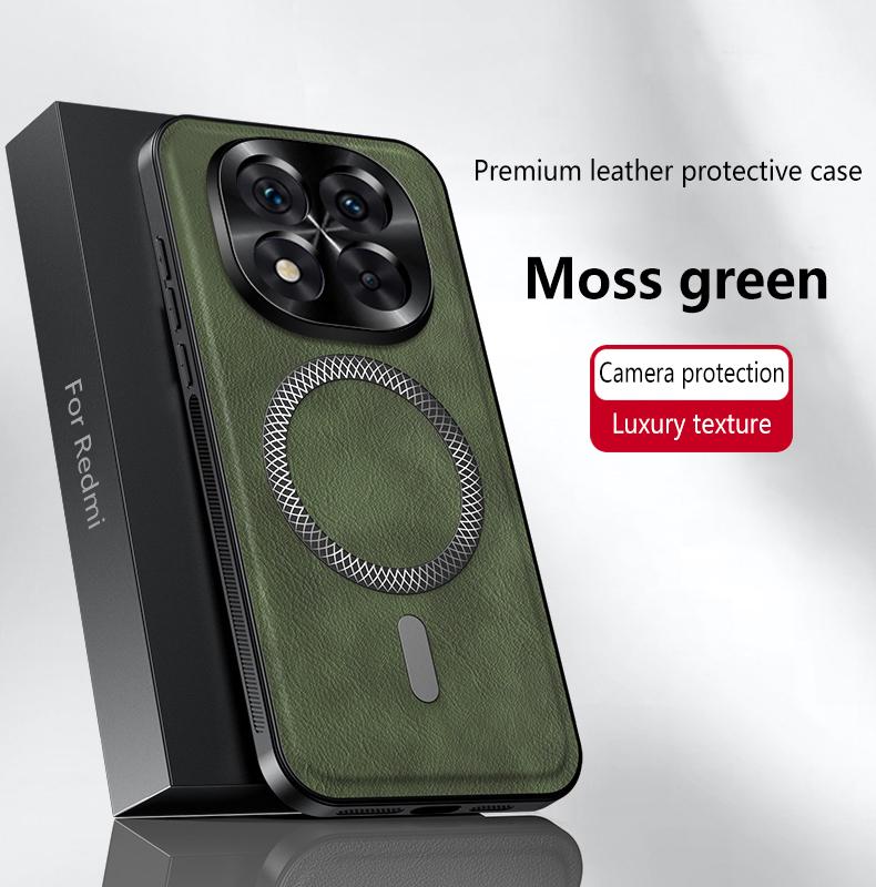 Для POCO X7 X7 Pro кожаный чехол-книжка с полной защитой, магнитный, водонепроницаемый, противоударный, с защитой от отпечатков пальцев