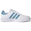 Adidas Neo Breaknet Non-Slip Durable Low-Top Skate Shoes Women Sneakers White Blue FZ2465