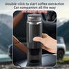 Portable Electric Espresso Coffee Machine One Button Operation with 4 Power Indicator Light