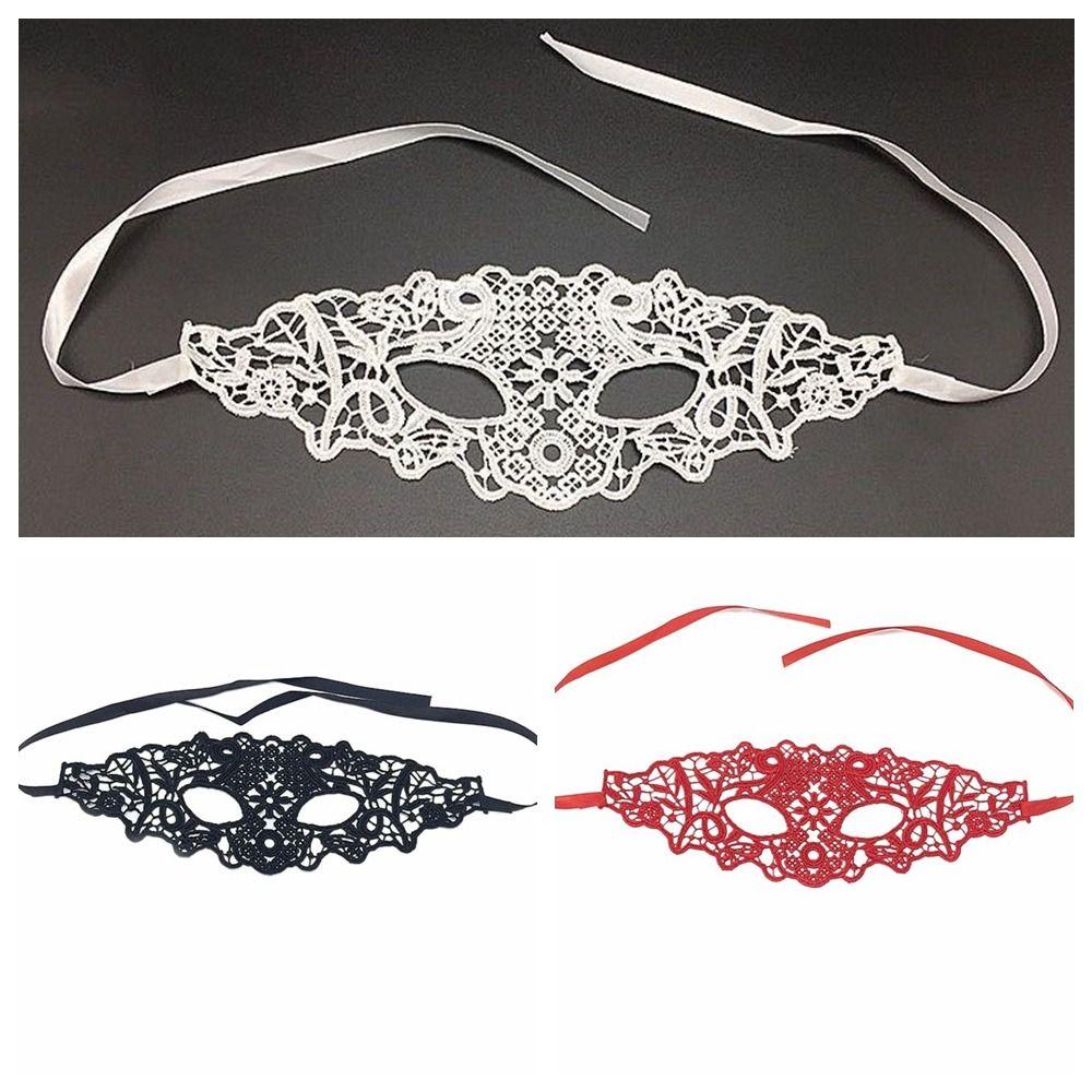 Изысканная ажурная маска для глаз с вырезами Косплей Реквизит для выпускного вечера Кружевная маскарадная Маска для танцев Милая Ночной клуб