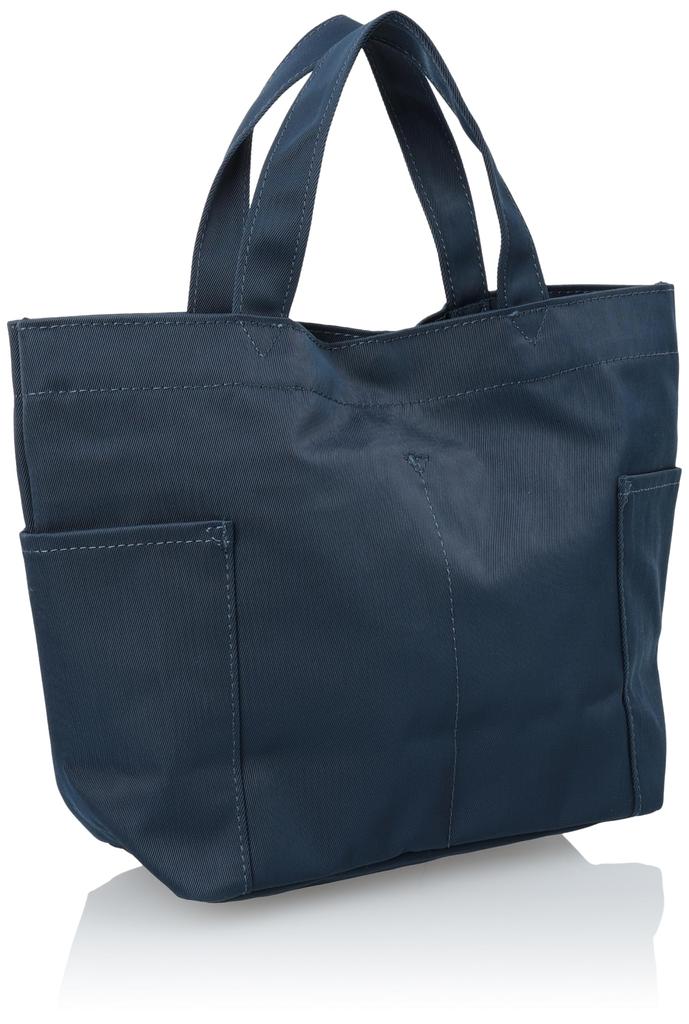 Planning and Manufacturing T2O Tote Bag Dayan Cat Dayan Cat Pattern Walking Tote Lunch Tote Bento Tote Navy [Wachifield] Women's WTPL-01 Wtpl-01-navy