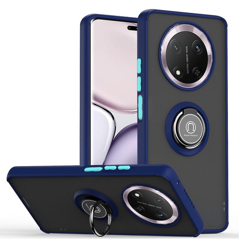 Чехол Armor Matte для Honor X9C X9B X9A X7B X8B X7A Чехлы для телефонов с магнитным кольцом для Honor Magic 6 5 Lite Pro 200 90 Lite 70 Чехол