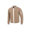 Sportswear Style Essentials Solid Color Training Loose-Fit Casual Jacket Men Jackets Khaki DD4715-208