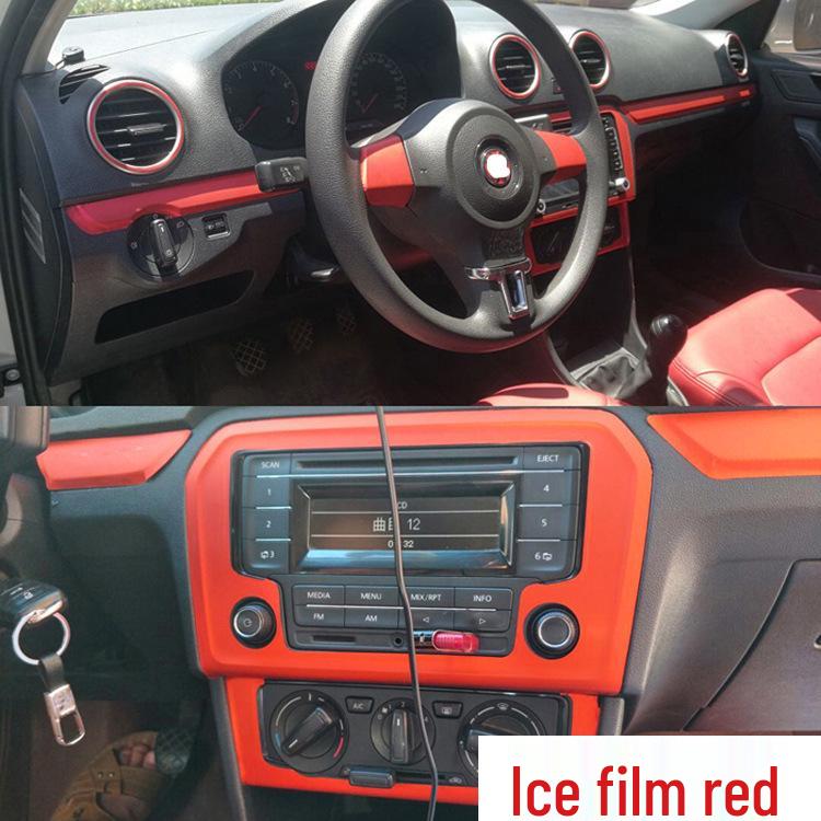 Applicable Carbon Fiber Gear Console Sticker for 2013-2019 Volkswagen Jetta Interior Modification.